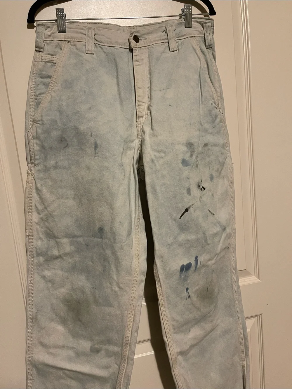 Distressed Carhartt Jeans-Dungaree Fit